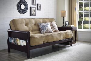 Eldorado Futon Set Hardwood Frame Sofa Bed