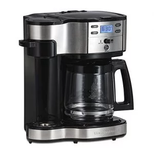 Hamilton Beach 49980A Single Serve Coffee Brewer and Full Pot Coffee Maker