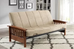 Better Homes and Gardens Wood Arm Sofa Bed