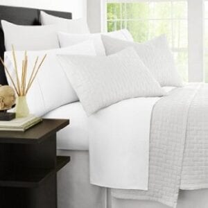 Zen Bamboo Hypoallergenic and Wrinkle Resistant Ultra Soft 4-Piece Bamboo King Bed Sheets