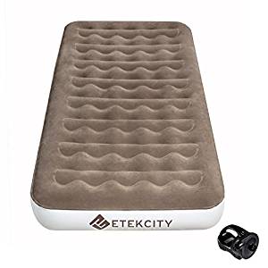 Etekcity Camping Portable Air Mattress Inflatable Single High Airbed