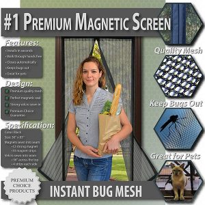 Premium Magnetic Screen Door