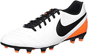 Tiempo Rio FG Black/Orange NIKE Soccer Cleat