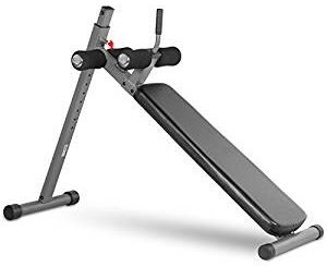 XMark Fitness 12 Position Ergonomic Adjustable Decline Ab Bench XM 4416.1