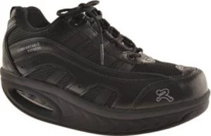 Ryn Sport Black Athletic Walking Shoes