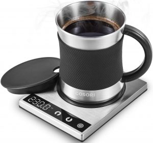 Cosori Coffee Mug Warmer & Mug Set