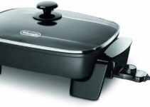 De’Longhi BG45 Electric Skillet with Glass Lid, 16″ x 12″ – 2024 Review