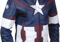 Men’s Super Hero Captain America Leather Jacket – 2024 Review