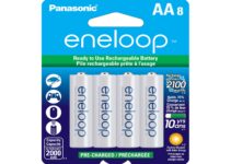 Panasonic BK-3MCCA8BA Eneloop AA 2100 Cycle Ni-MH Batteries 2024