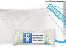 Snuggle-Pedic Ultra-Luxury Bamboo Shredded Memory Foam Pillow 2024