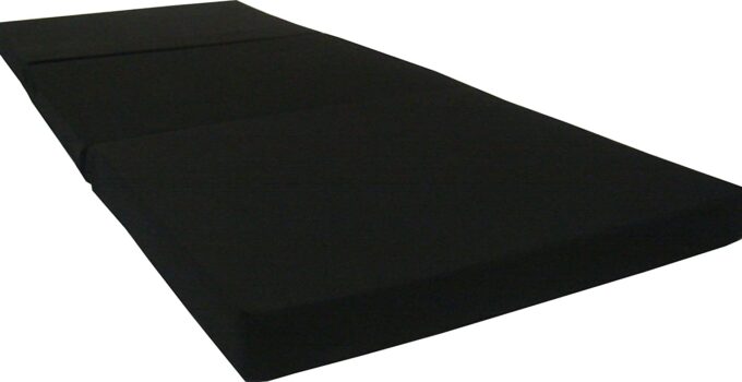 D&D Futon Furniture Black Trifold Foam Beds – 2024 Review