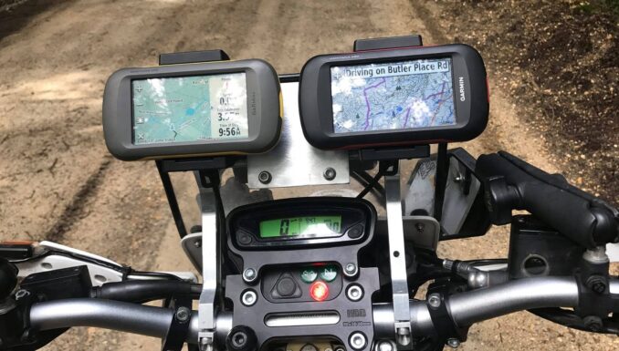 gps on motorcycle