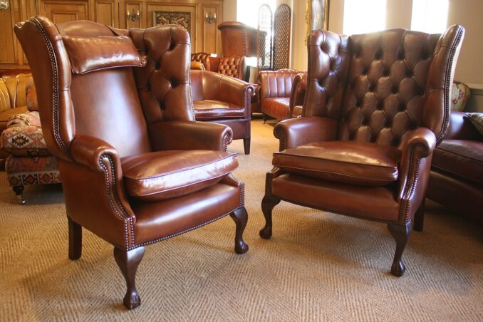 leather chairs