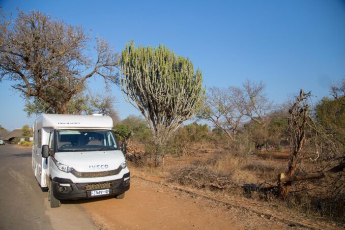 motorhome trip in south africa