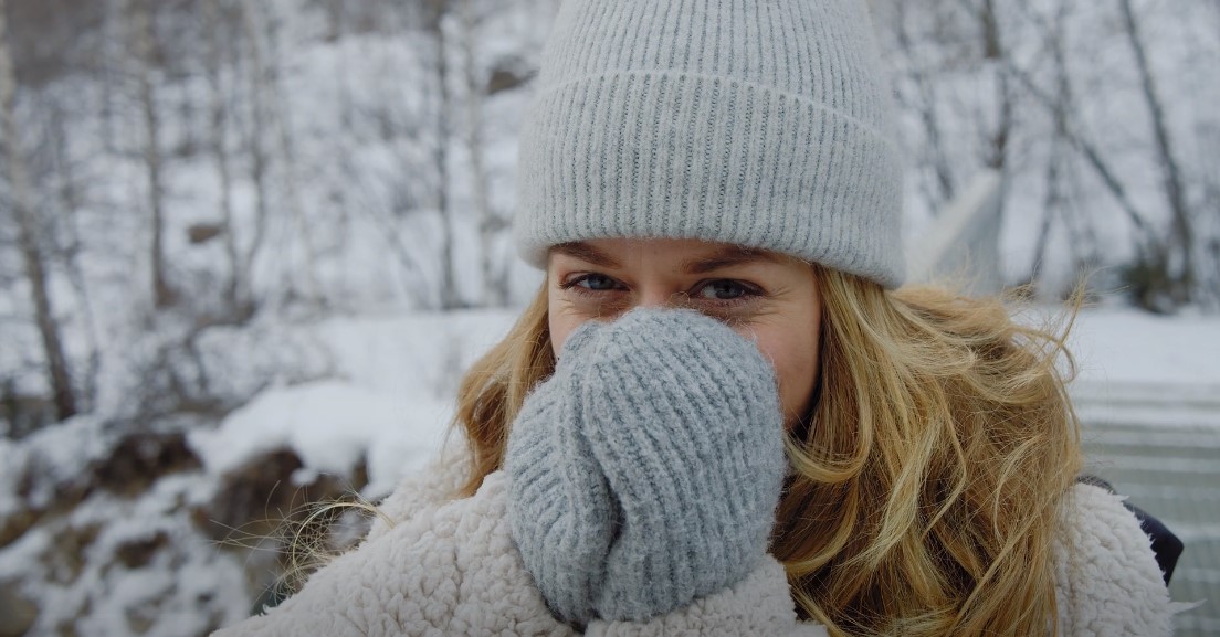 beanies and gloves