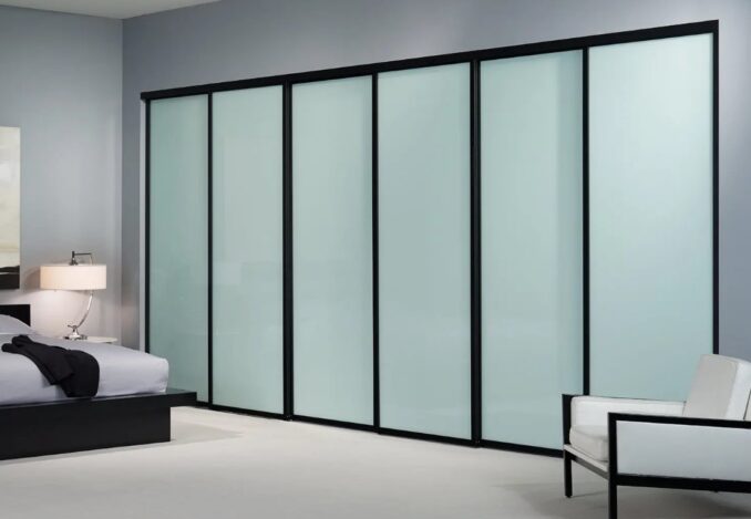 Fully framed sliding wardrobe doors