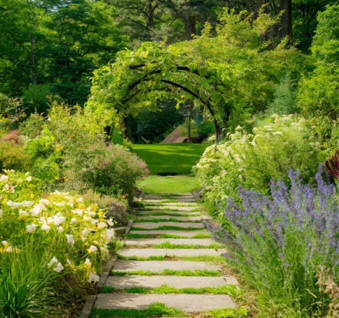 Beautiful garden