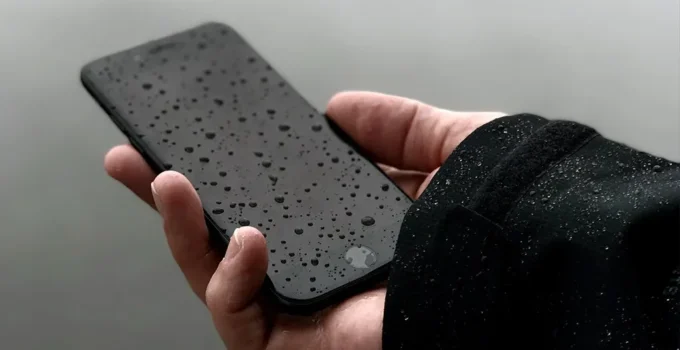Water Damage On A Phone